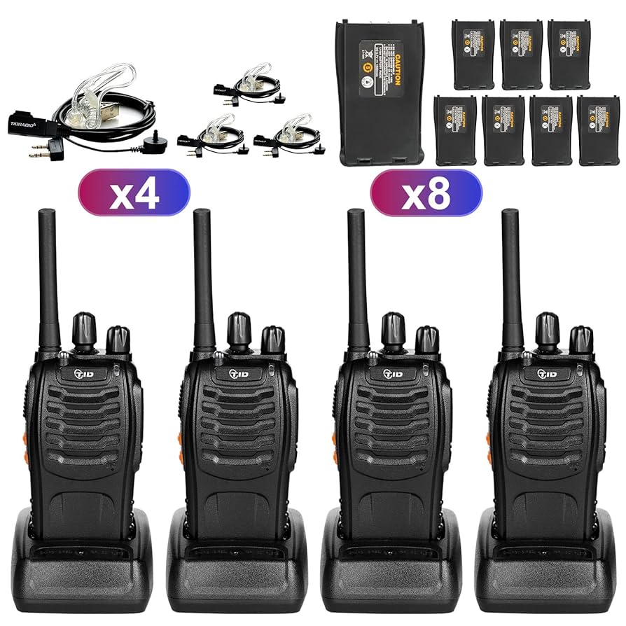 Amazon.com: TID TD-V2 Walkie Talkies for Adults with
