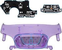 Vista 30 de eXtremeRate Back Buttons Attachment for Nintendo Switch Pro Controller, Clear Black Back Paddles Programable RISE4 Remap Kit for Switch Pro claro