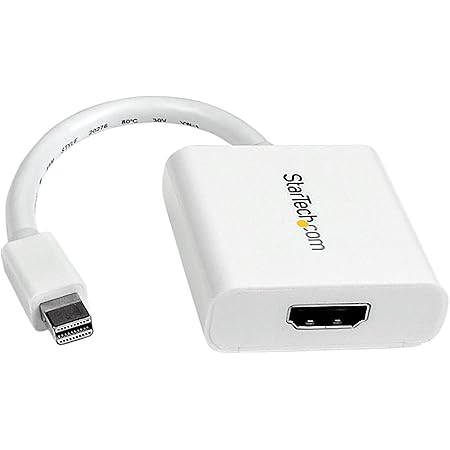 Amazon Com Startech Com Mini Displayport To Hdmi Video Adapter Converter 19x10 White Mini Dp To Hdmi Adapter M F Mdp2hdw Home Audio Theater Amazon Com Startech Com Mini Displayport To Hdmi Video Adapter Converter 19x10 White Mini Dp To Hdmi Adapter M F Mdp2hdw Home Audio Theater