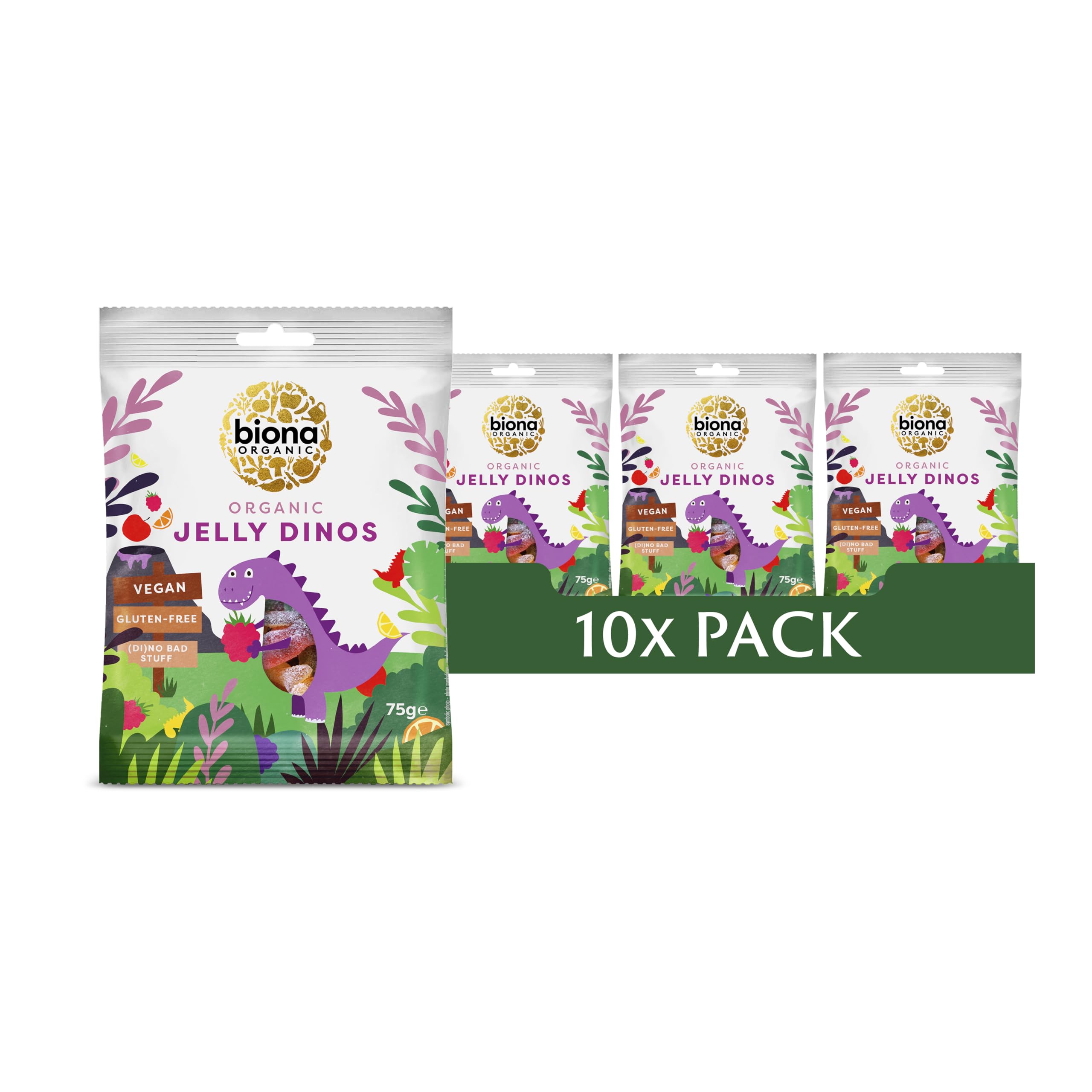 Biona Organic Vegan Jelly Dinos 75g