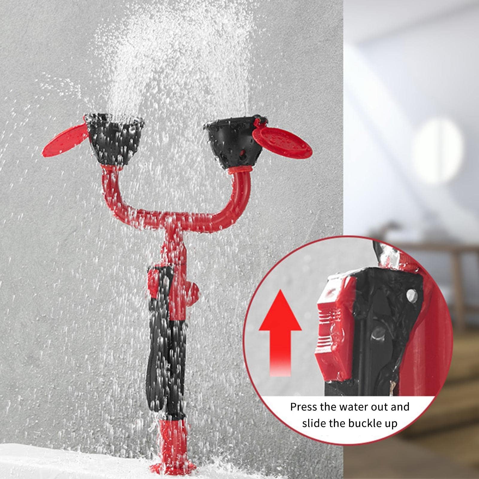 Notfall-Augenspülstation mit Trinkschlauch und Dusche, für industrielle und Laborsicherheit