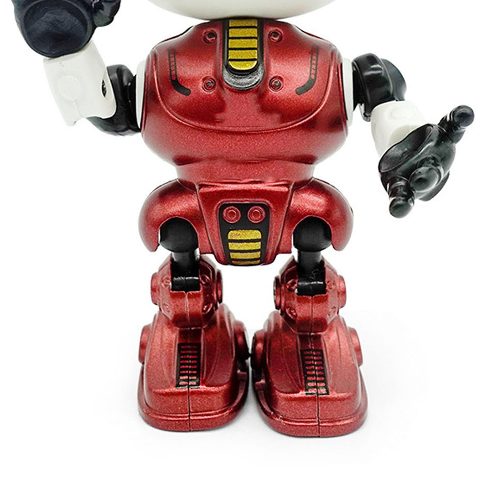 Syrisora Mini-Roboter Sprechendes Spielzeug, Legierung, Intelligente Berührungssteuerung, Aufgezeichnetes Gespräch, Roboterspielzeug mit LED-Augen, für Zum Lernen und Spielen Als Partner