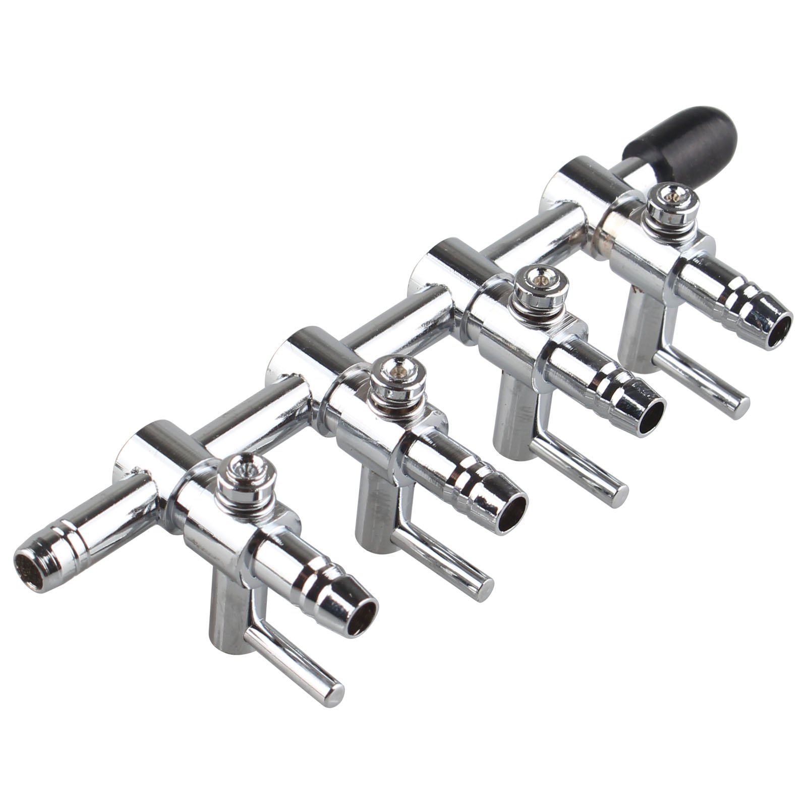 Kit Pompa Aria Per Acquario - Distributore 5 Vie Con Tubo, Pietre Aria E Valvole - Foto 2