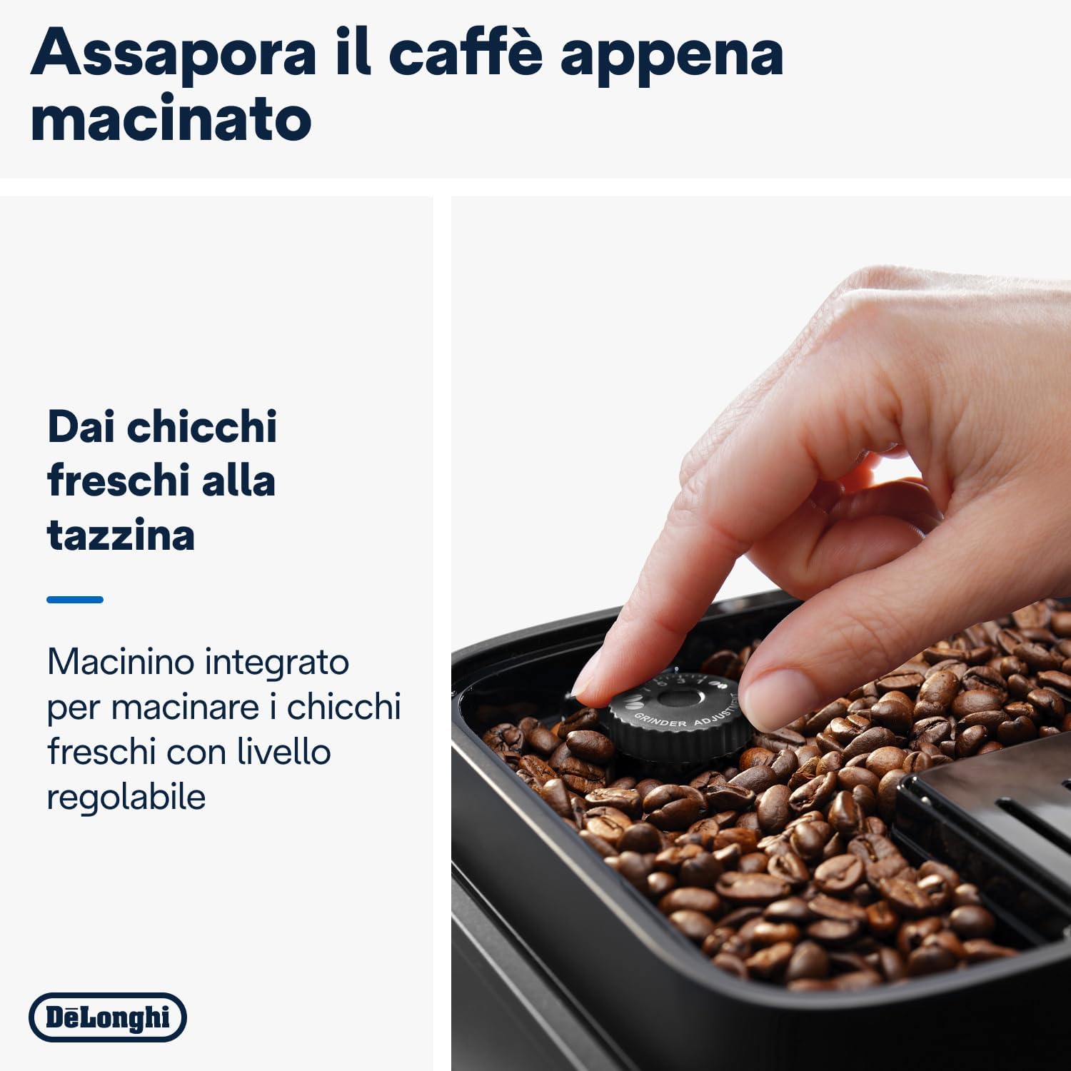 DeLonghi Magnifica Evo ECAM292.52.GB, Macchina da caffè Automatica, Chicchi macinati al momento, Caraffa MontaLatte Automatica per Cappuccini, 4 Bevande One Touch, Spegnimento Progammabile, Nero DeLonghi Magnifica Evo ECAM292.52.GB, Macchina da caffè Automatica, Chicchi macinati al momento, Caraffa MontaLatte Automatica per Cappuccini, 4 Bevande One Touch, Spegnimento Progammabile, Nero