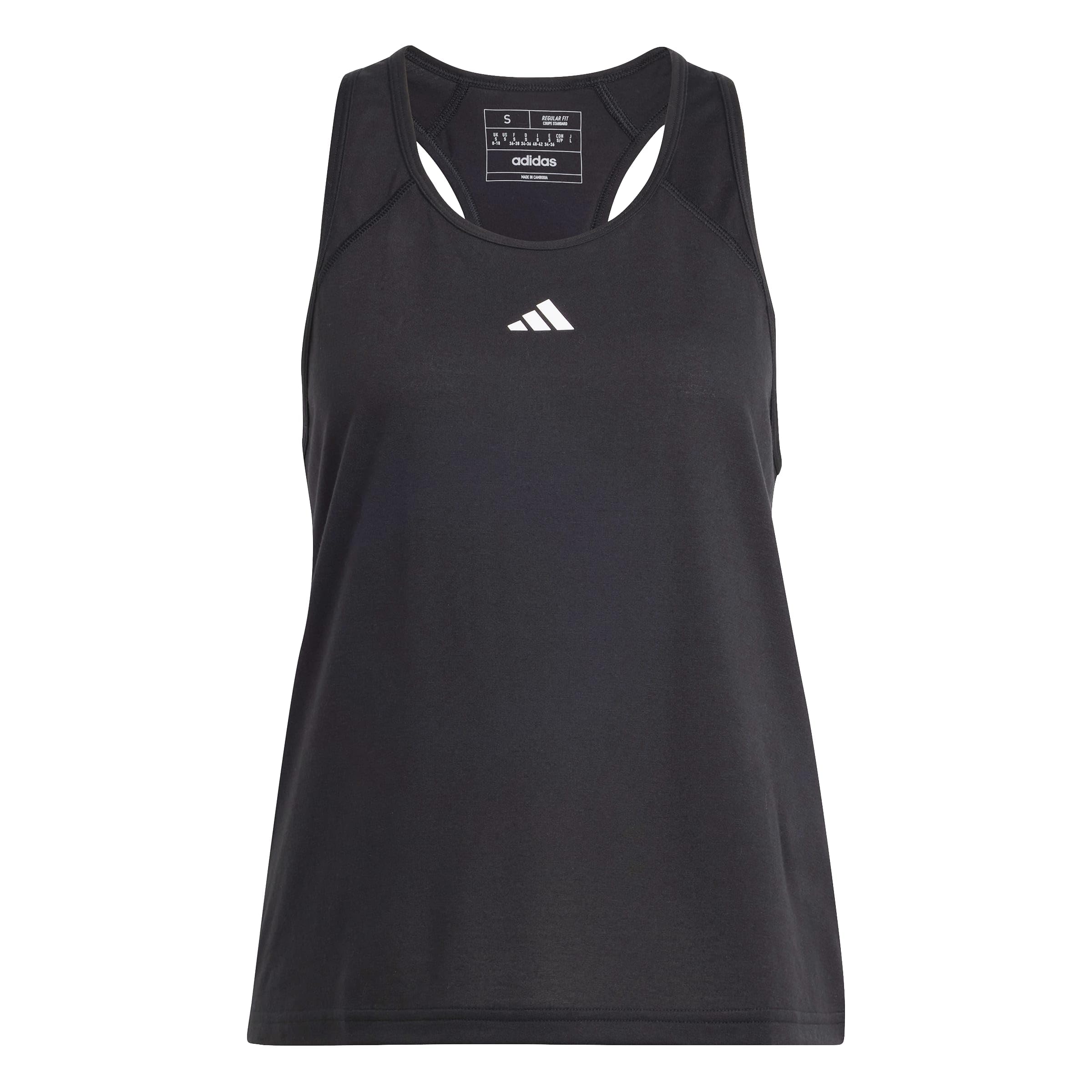 Adidas Training Essentials Minimal Branding Racerback Camicia Donna