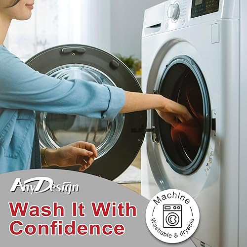 Miniatura 3 de Toalla de cocina gris de Navidad de 18 x 28 pulgadas, muñeco de nieve, copo de nieve, toalla de cocina decorativa de secado de manos para Navidad,