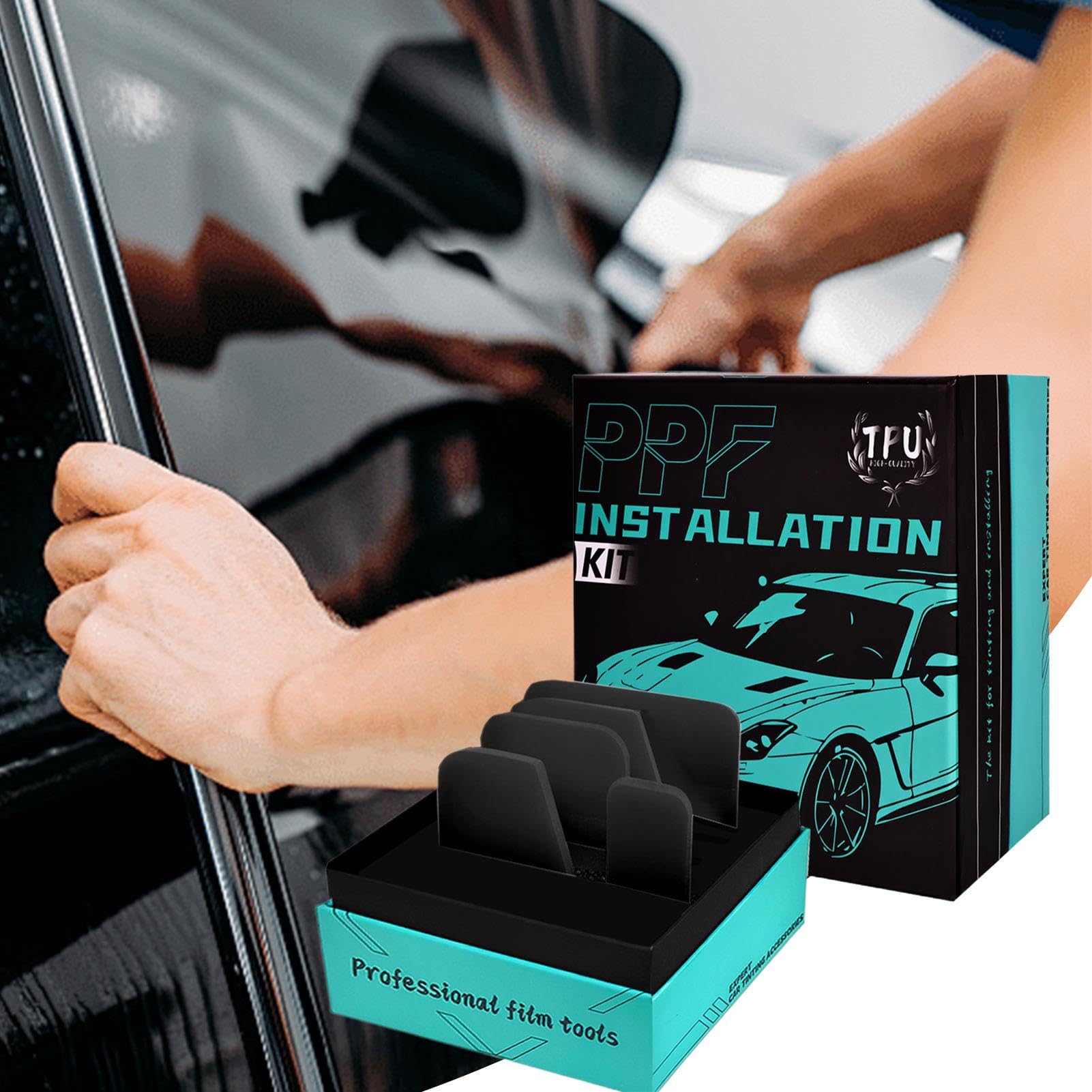 Raschietto per pellicole per finestre, raschietto per auto, per doccia, camion, vetrine, specchi, moto, casa, commerciali