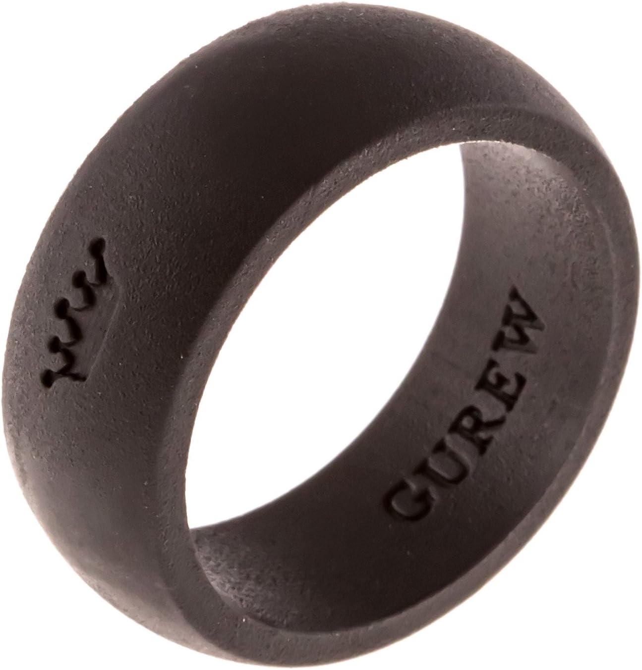 Silicone wedding ring, Mens, 15, black