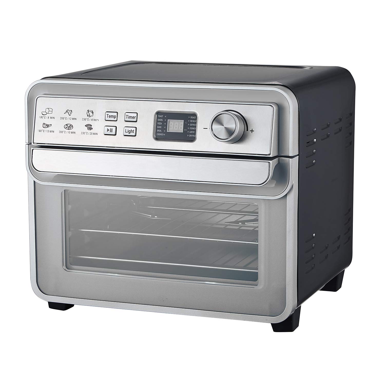 thinkkitchen digital convection toaster oven & air fryer 1800w