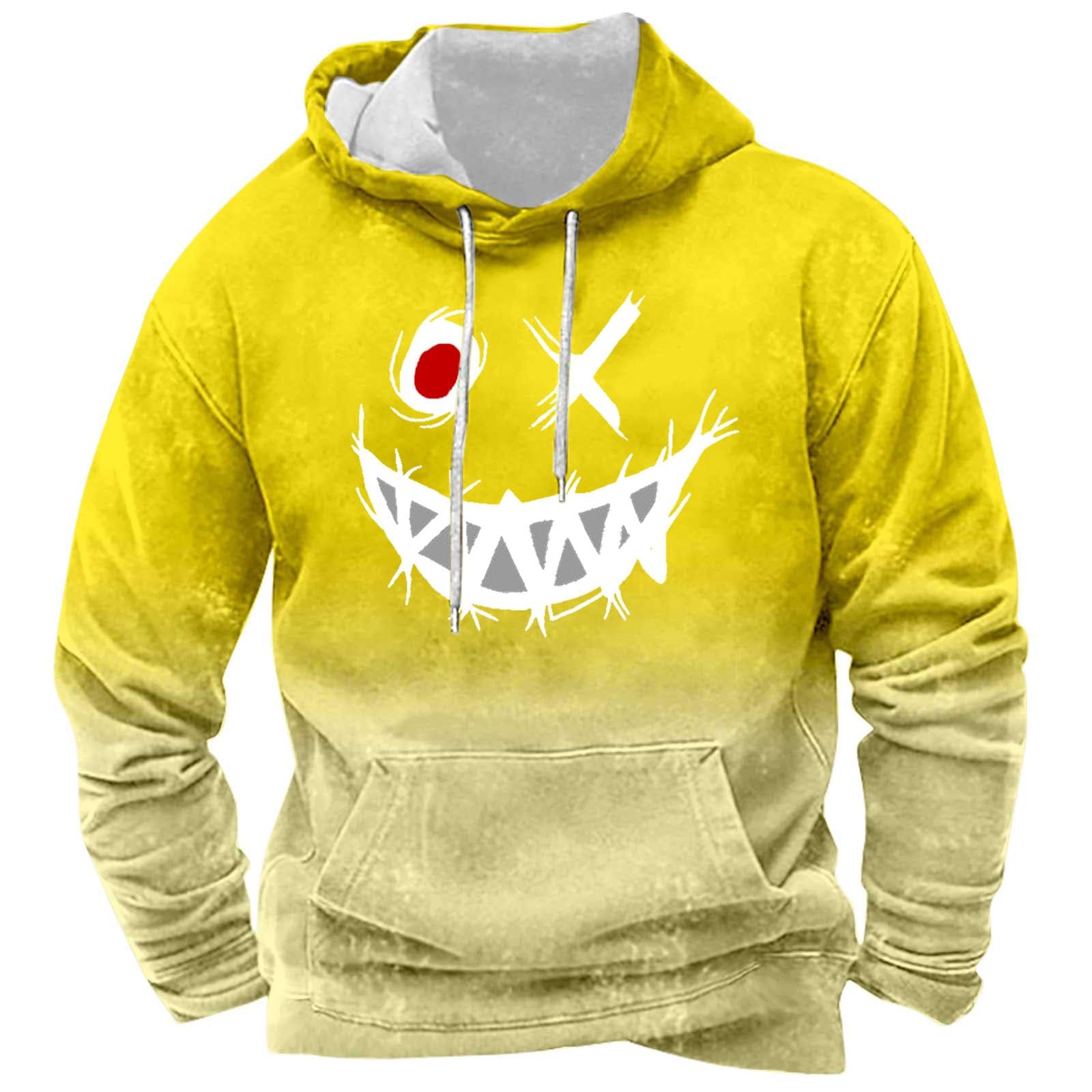 Sweatshirt décontracté uni pour homme veste capuche molleton bleu - 6