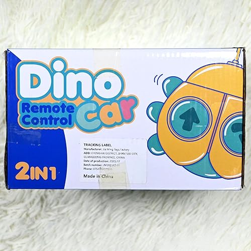 Miniatura 11 de Love&Mini Auto a control remoto para niños pequeños  Paquete de 2 autos de dinosaurio para niños de 18 meses + niños, juguete con luces LED y
