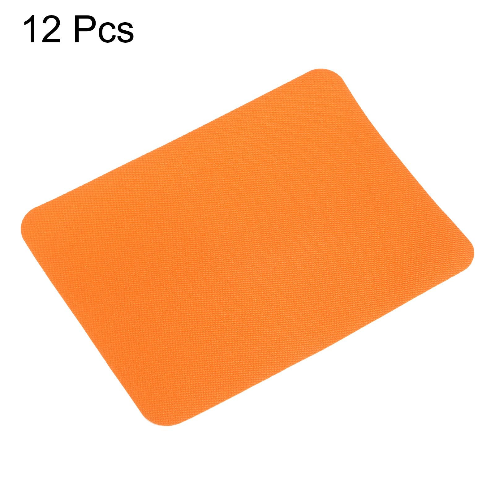 Toppe Termoadesive Per Riparare Vestiti - 18 Pezzi Arancioni - Decorazione E Rammendo