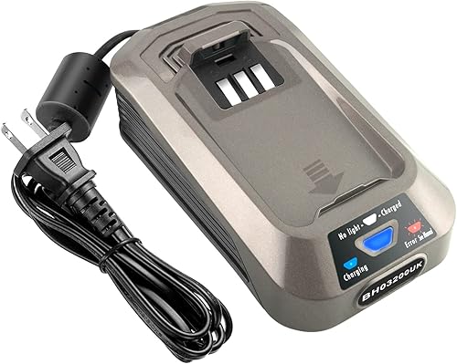 ADVTRONICS Cargador de 20 V BH03200 BH50100 compatible con Hoover 20V Extended Runtime LithiumLife Battery BH03100 BH03100PC BH03120 BH03120PC