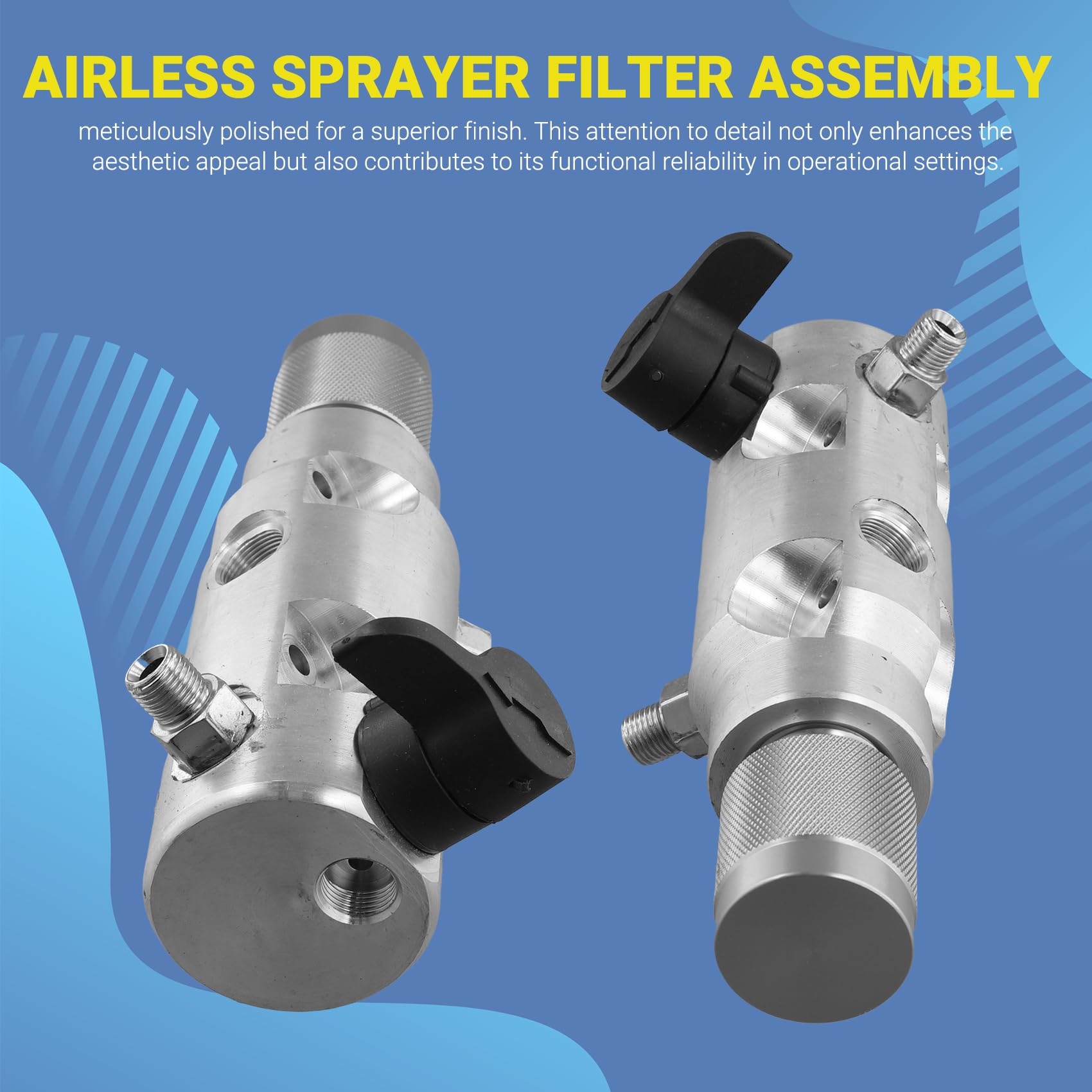 Conjunto de Filtro Bomba de Válvula de Retorno Pieza de Bomba de Máquina Sin Aire para Bomba de Filtro de Rociador Sin Aire 390/395/490/495/595
