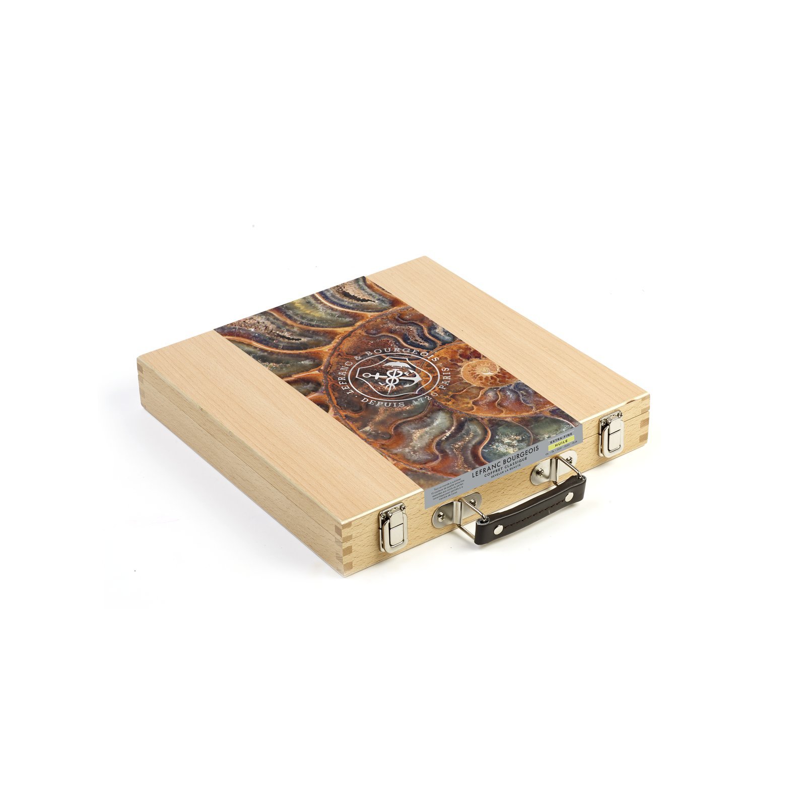 CASSETTA COLORI COLORE OLIO BOX LEFRANC&BOURGEOIS OLIO EXTRA FINE HUILE OIL (Cassetta Classico)