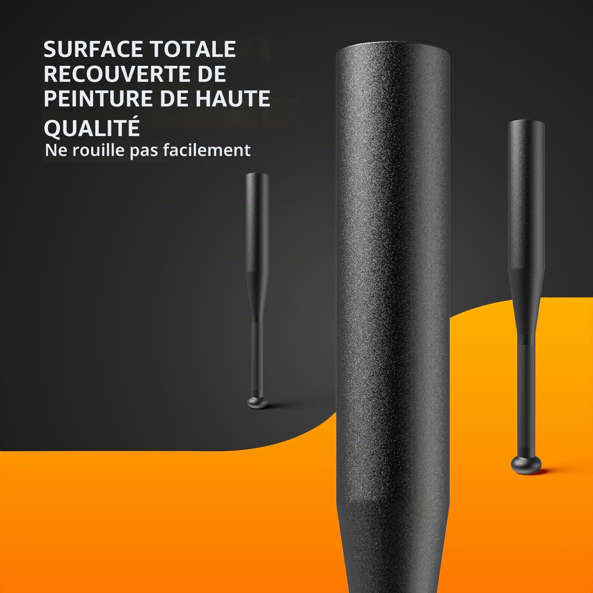 PROIRON Clubbell Barre d'exercice Cloches en Fonte - Poids de 5kg à 25kg,Noir
