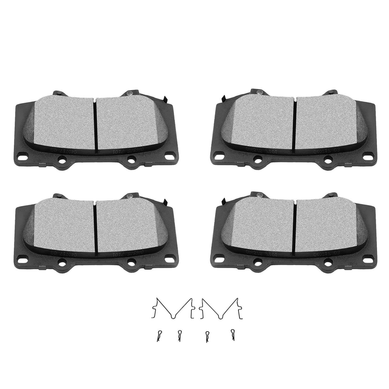 Amazon.com: SCITOO Ceramic Discs Brake Pads Kit, 4pcs ATD976C D976