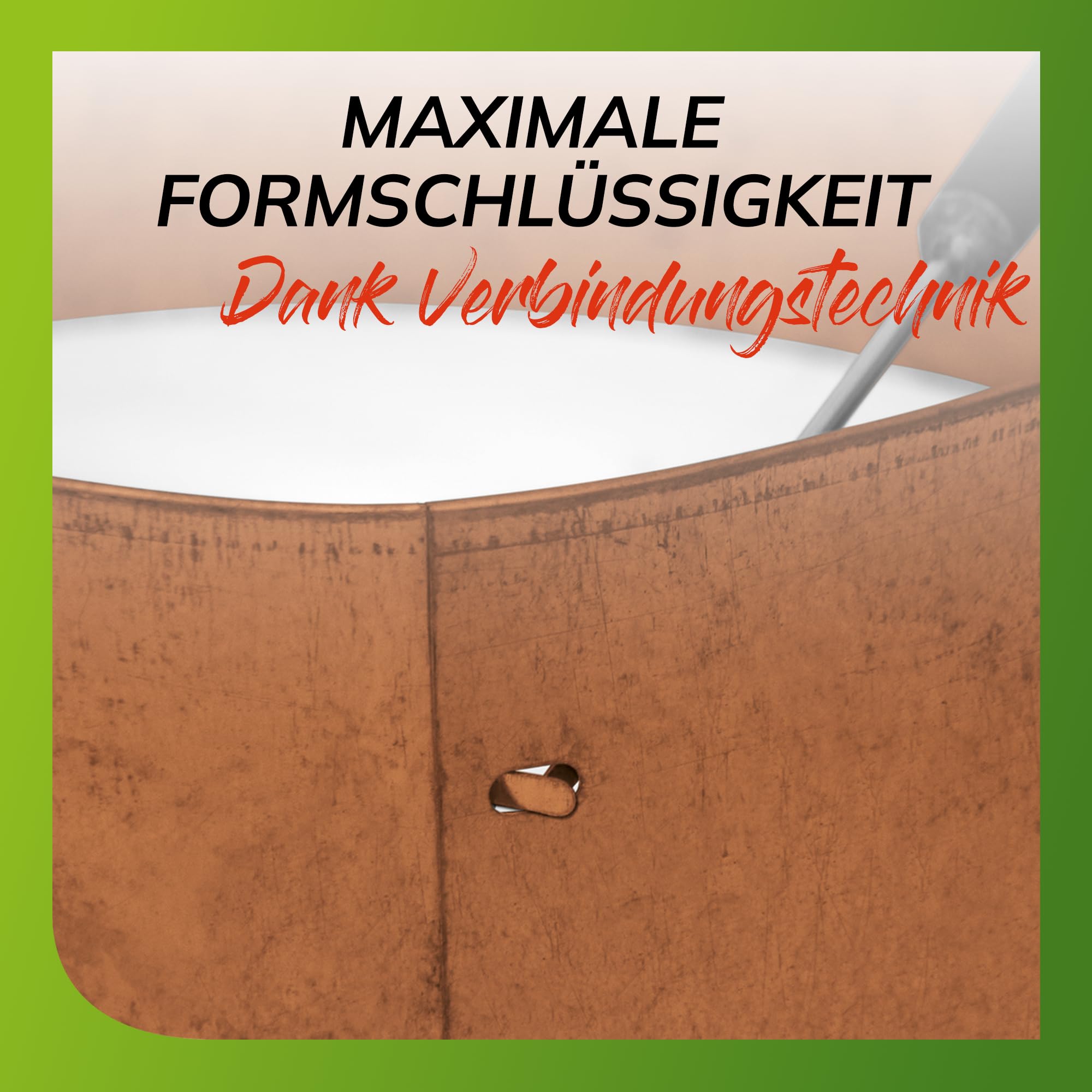 bellissa – Rasenkante Metall Corten-Stahl rund 40x13 cm - Baumring Rasenbegrenzung aus wetterfestem Material für saubere Rasen- & Beetabgrenzung - Beeteinfassung Pflanzring Kreis robust & langlebig