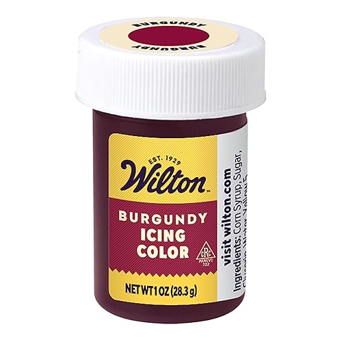 Wilton Colorante Alimentario en Gel, Color para Glaseado a Base de Gel Altamente Concentrado para Betún, Fondant, Batido y Masa, Tinte Vibrante