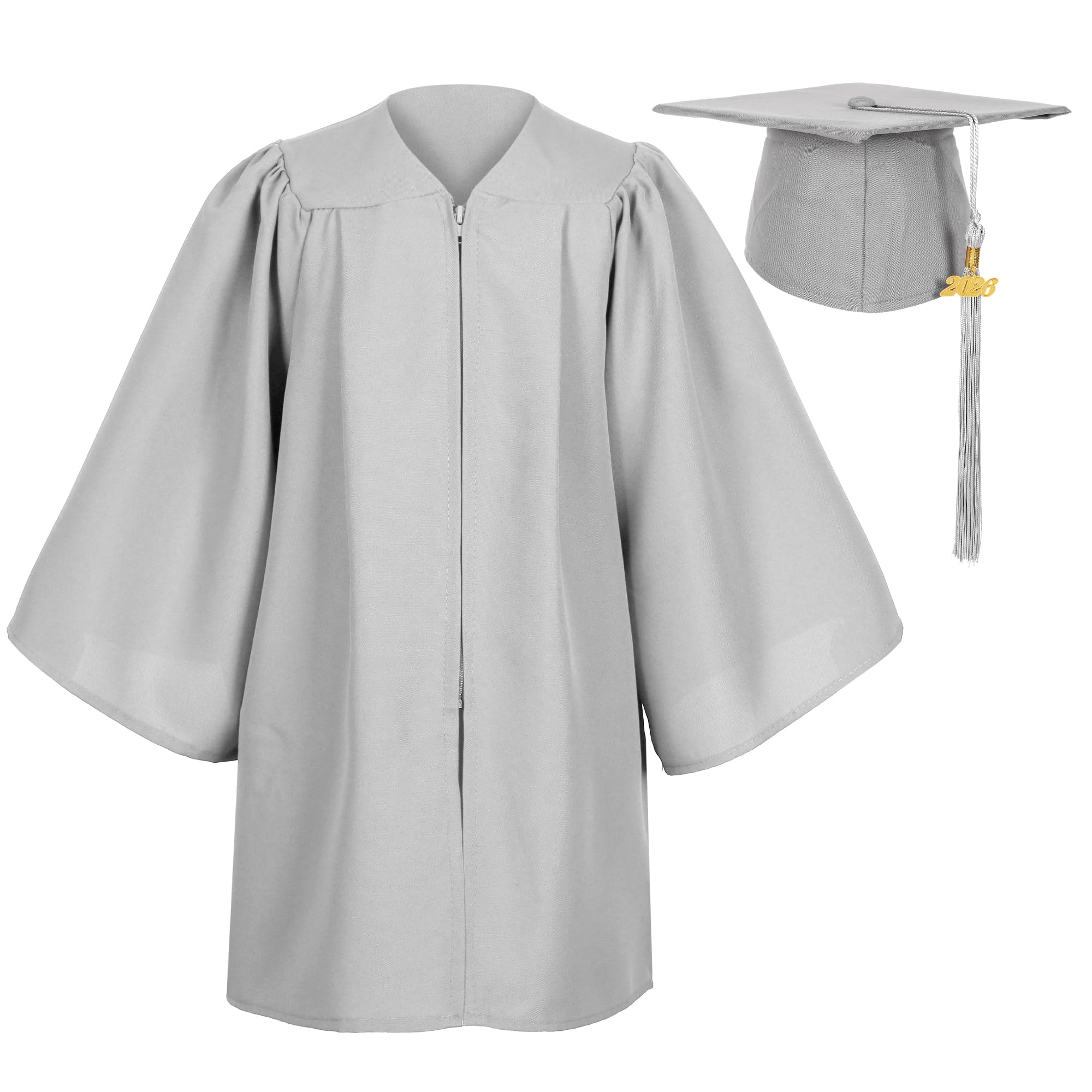Matte Kindergarten Preschool Graduation Gown Cap 2026