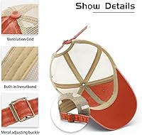 Vista 45 de I’ll Just Have The Chicken Tenders Trucker Hat Women Vintage Mesh Cap for Summer