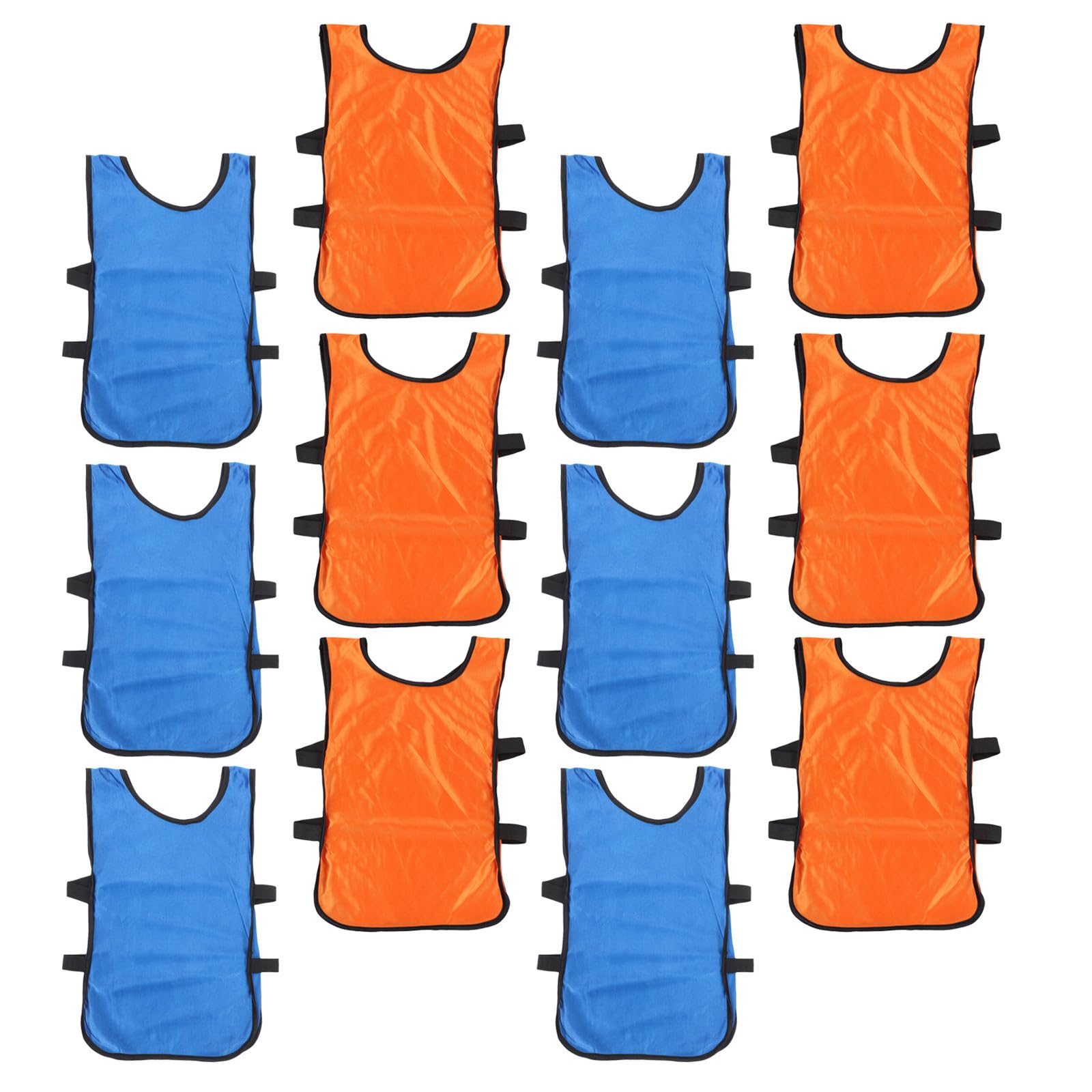 Yardwe Chalecos Deportivos de Entrenamiento para Jóvenes 12piezas, de Fibra de Poliéster, Secado Rápido y Absorción de Humedad, Ideales para Prácticas en Interiores y Entrenamientos