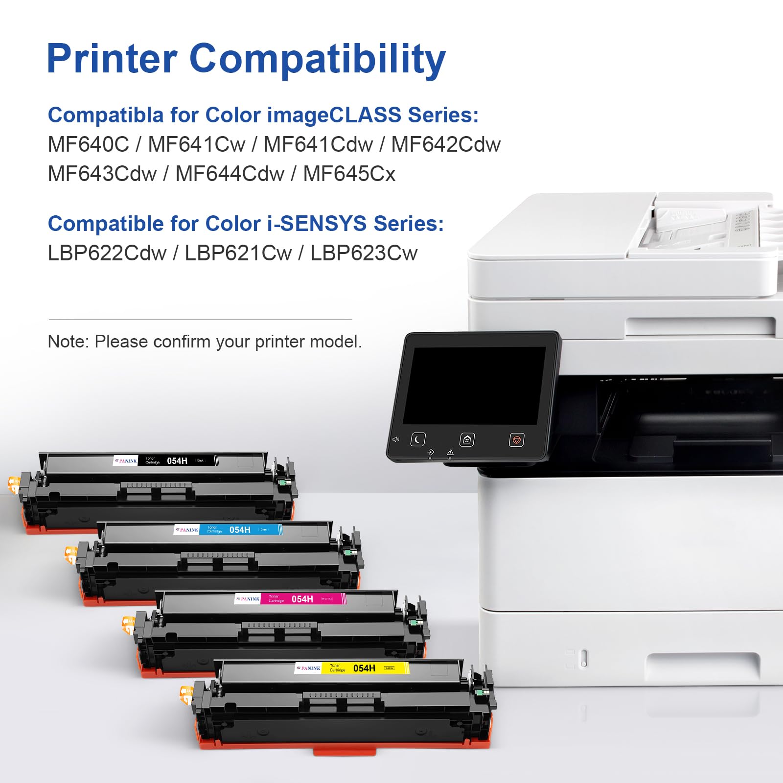 Amazon.co.jp: PANINK 054H トナーカートリッジセット Canon CRG-054