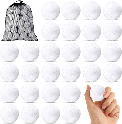 100 mini pelotas de voleibol de 1.6 pulgadas, regalos de fiesta de voleibol a granel, regalos de voleibol para equipo, pequeñas pelotas deportivas
