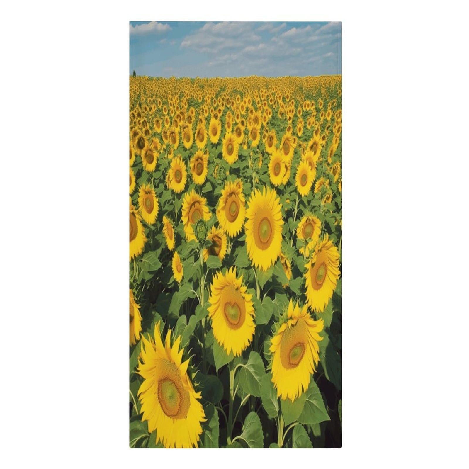FekiLoot Many Beautiful Sunflowers Towels Lightweight Thin Beach Towel Classic Soft Large Pool Towel Highly Absorbent Sand Free Bath Towels Travel Blanket for Vacation Essentials Adult Gift 30" X 61"