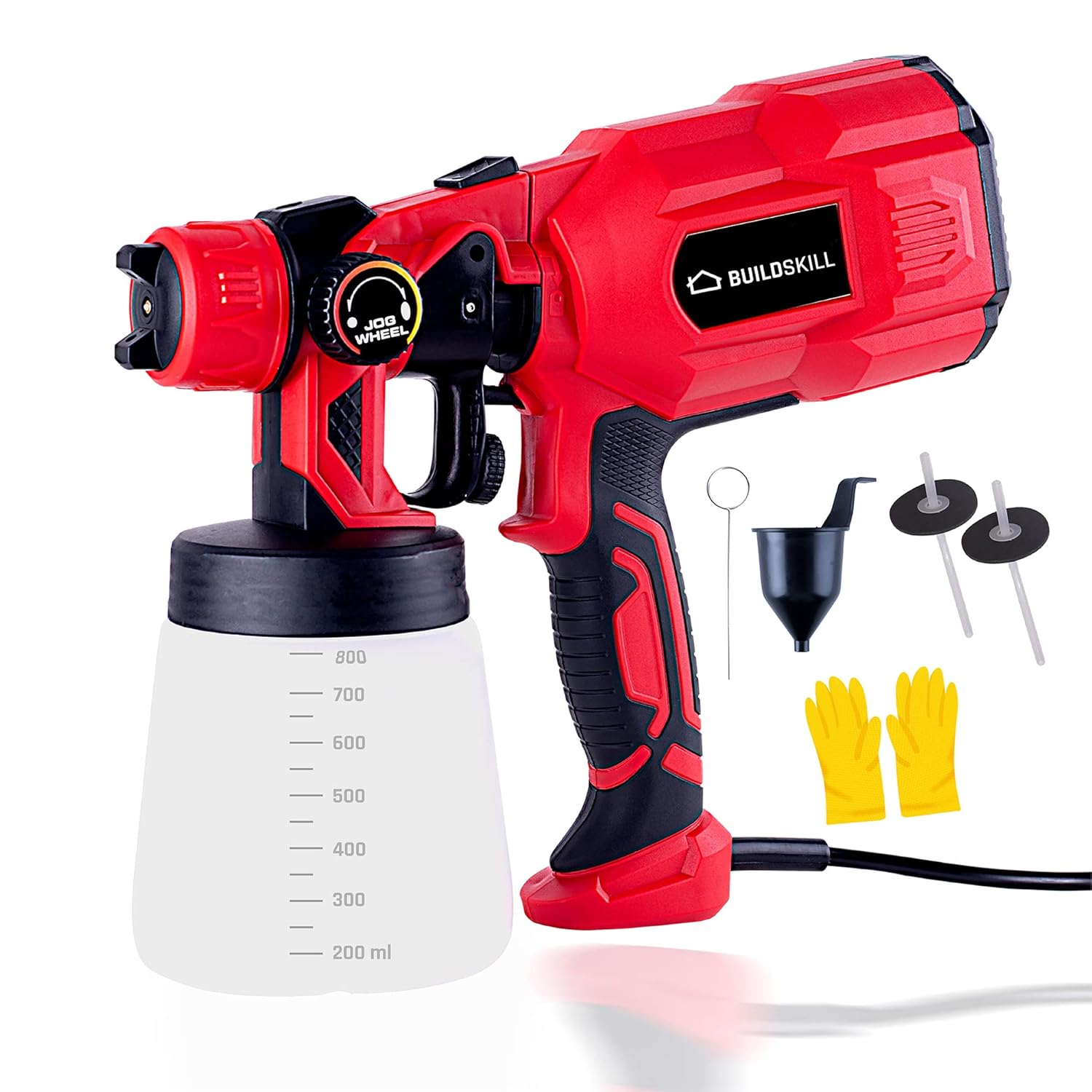 BUILDSKILL DIY Paint Sprayer 750 Watt HLVP Painting Machine with a Copper Nozzle Brand