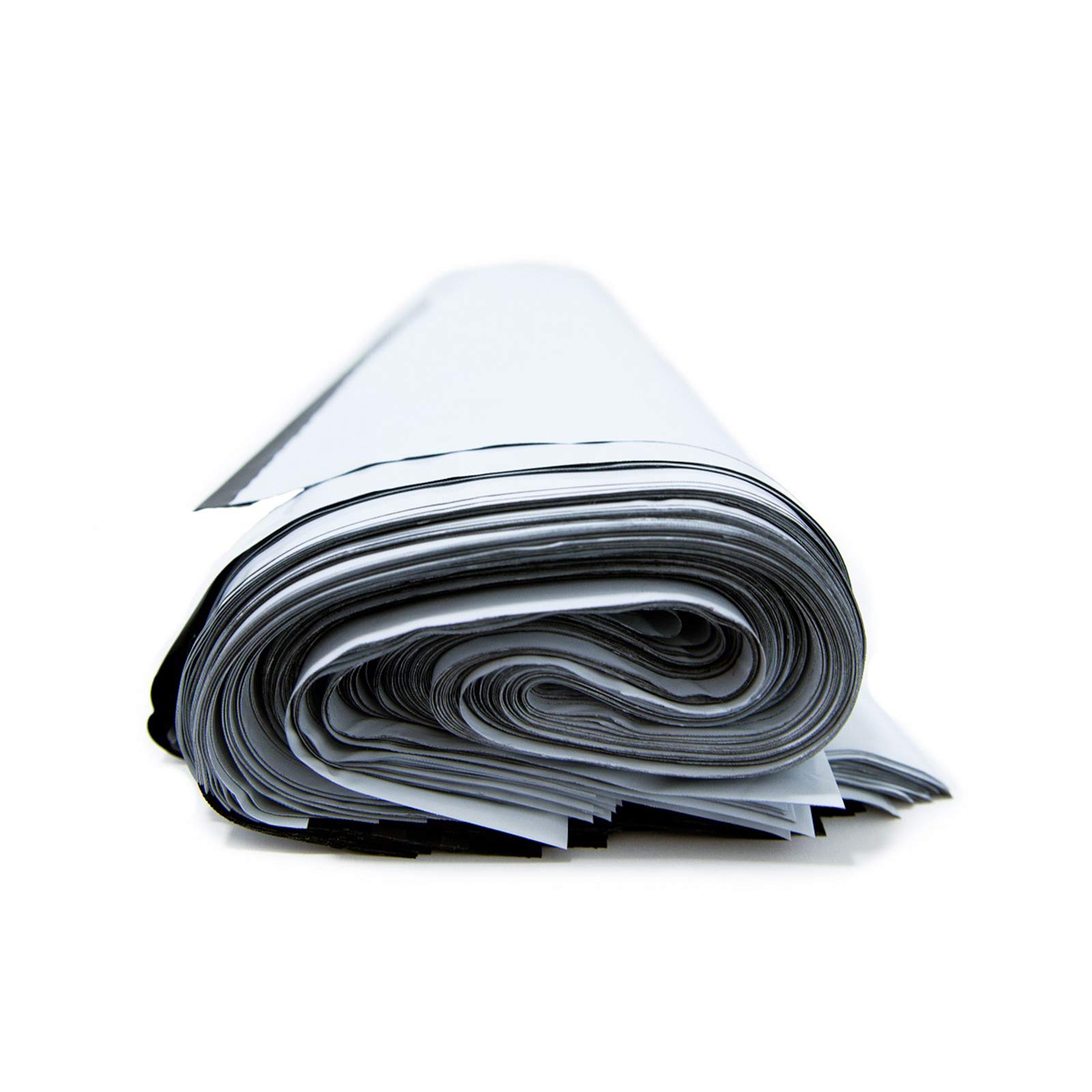 ePack 50 buste per spedizione, 48,3 x 61 cm, bianche in poli poli da 2,5 mm, con autoadesivo, impermeabile e antistrappo (#8)