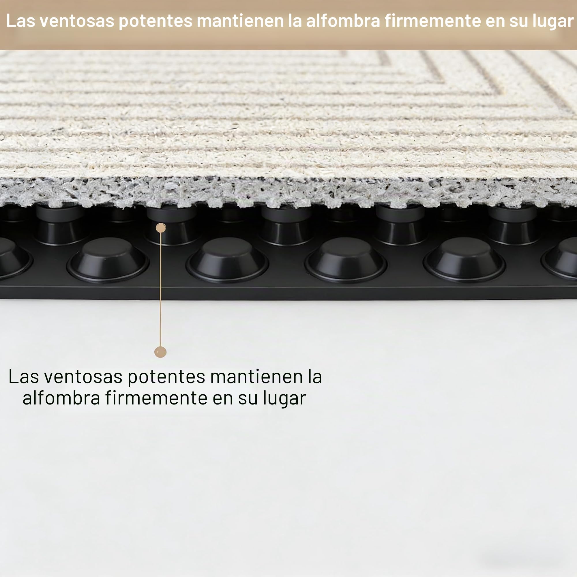Alfombrilla antideslizante para ducha (60 x 90 cm, con orificios de drenaje, secado rápido, de PVC, para bañera y zonas húmedas)
