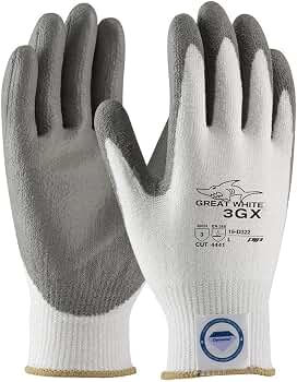 Protective Industrial Products Medium White And Gray Great White