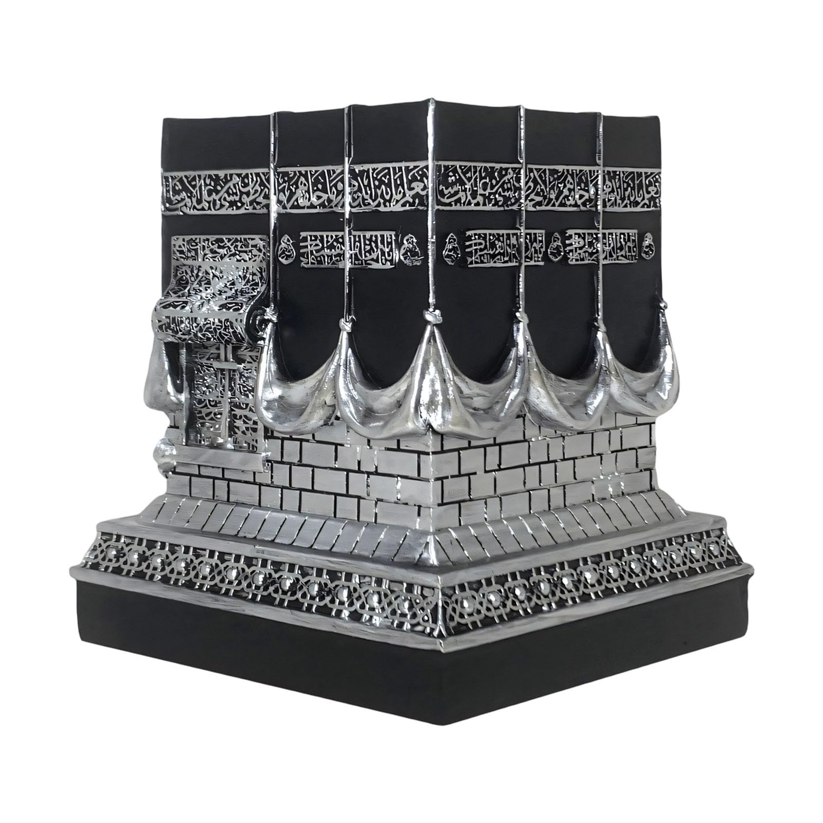 hogtnd Islamic Kaba Model Showpiece Bookend Eid Ramadans Muslim Desk Kaba Replica Model Ramadans Centrepiece Bookend Eid Muslim Home Table Decorations Collectibles