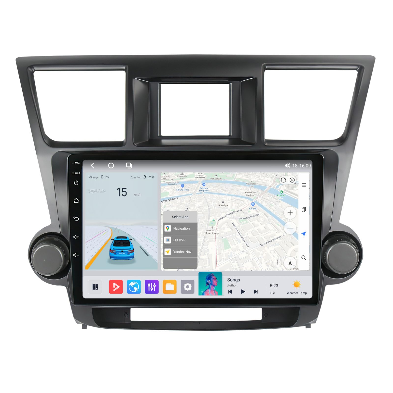 Amazon.com: Radio for Toyota Highlander : 8 Core 4+64GB Stereo for
