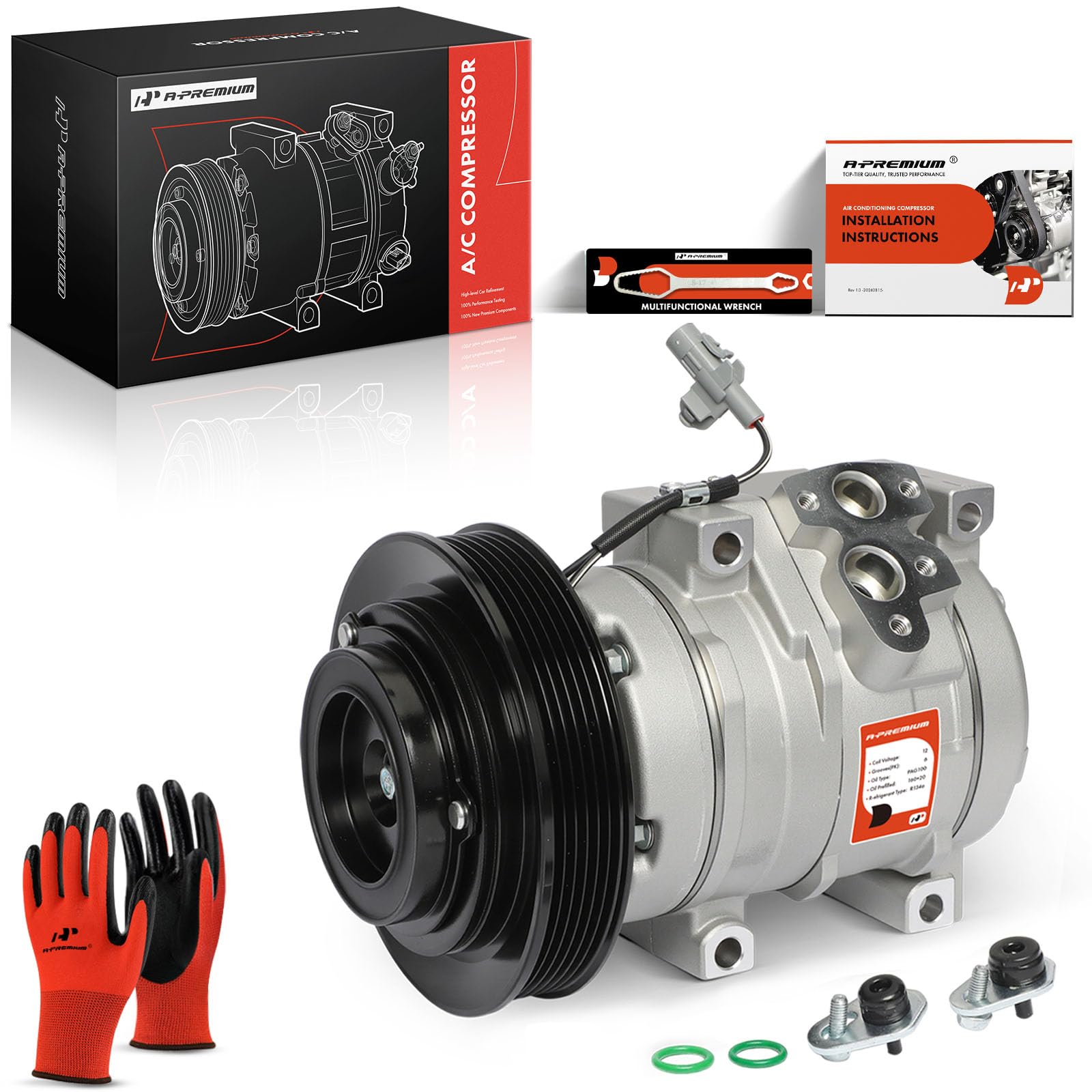 Photo 1 of A-Premium Air Conditioner AC Compressor with Clutch