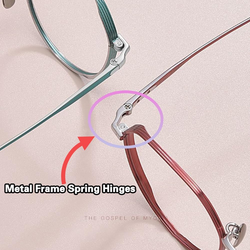 Generisch Progressive Multifocus Uebergang Lesebrille Herren Damen Multifokale Blaulichtfilter Lesehilfe Runde Computerbrille