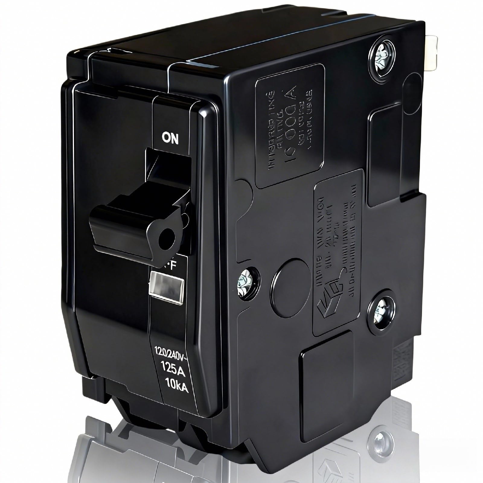 Photo 1 of 2-Pole 125 Amp Circuit Breaker, Compatible with QO2125, for QO Load Centers, CSED & NQOD Panels, Plug-On Type, 120/240V, Thermal Magnetic Protection