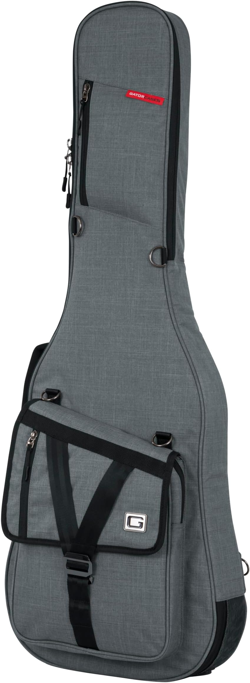 Gator Cases Transit Series Electric Guitar Gig Bag; Light Grey Exterior (GT-ELECTRIC-GRY)