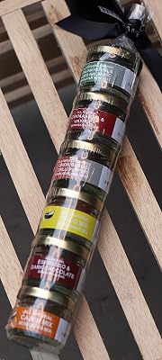 ARTISAN PALATE TASTER’S STACK SMALL JARS 40 GRAMS EACH 6 FLAVOURS
