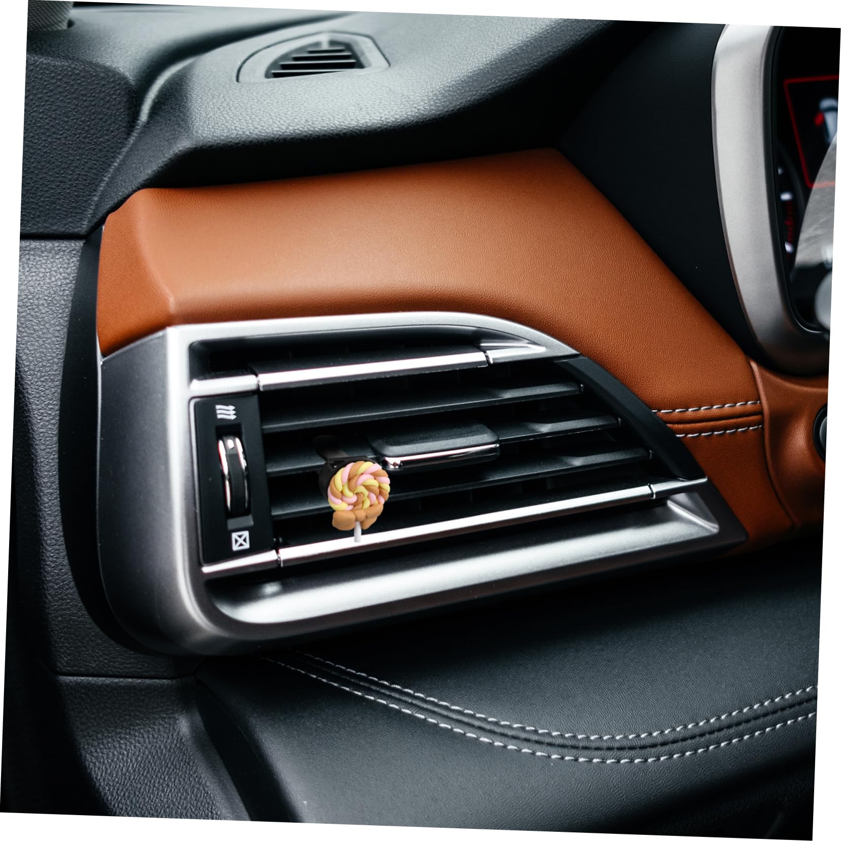 Luxshiny Clip per Bocchette D'aria Auto Profumatore Decorativo a Lunga Durata in Metallo e Plastica 100 Pezzi per Ventilazione e Decorazione Auto e Decorazione Auto