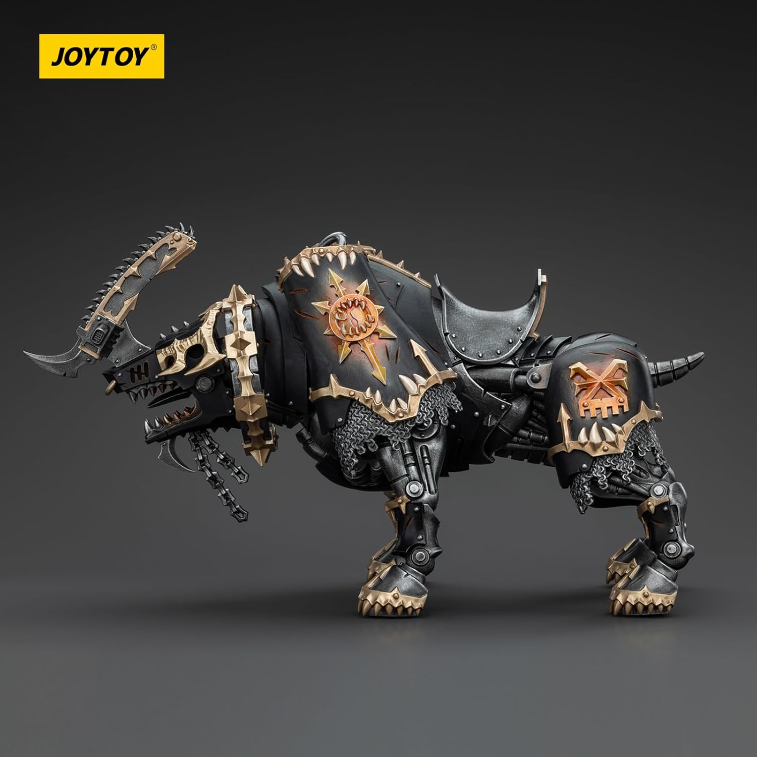 JOYTOY Warhammer 40k World Eaters, World Eaters Lord Invocatus 1/18 Action Figure, Dedicated to You Who Love Collecting