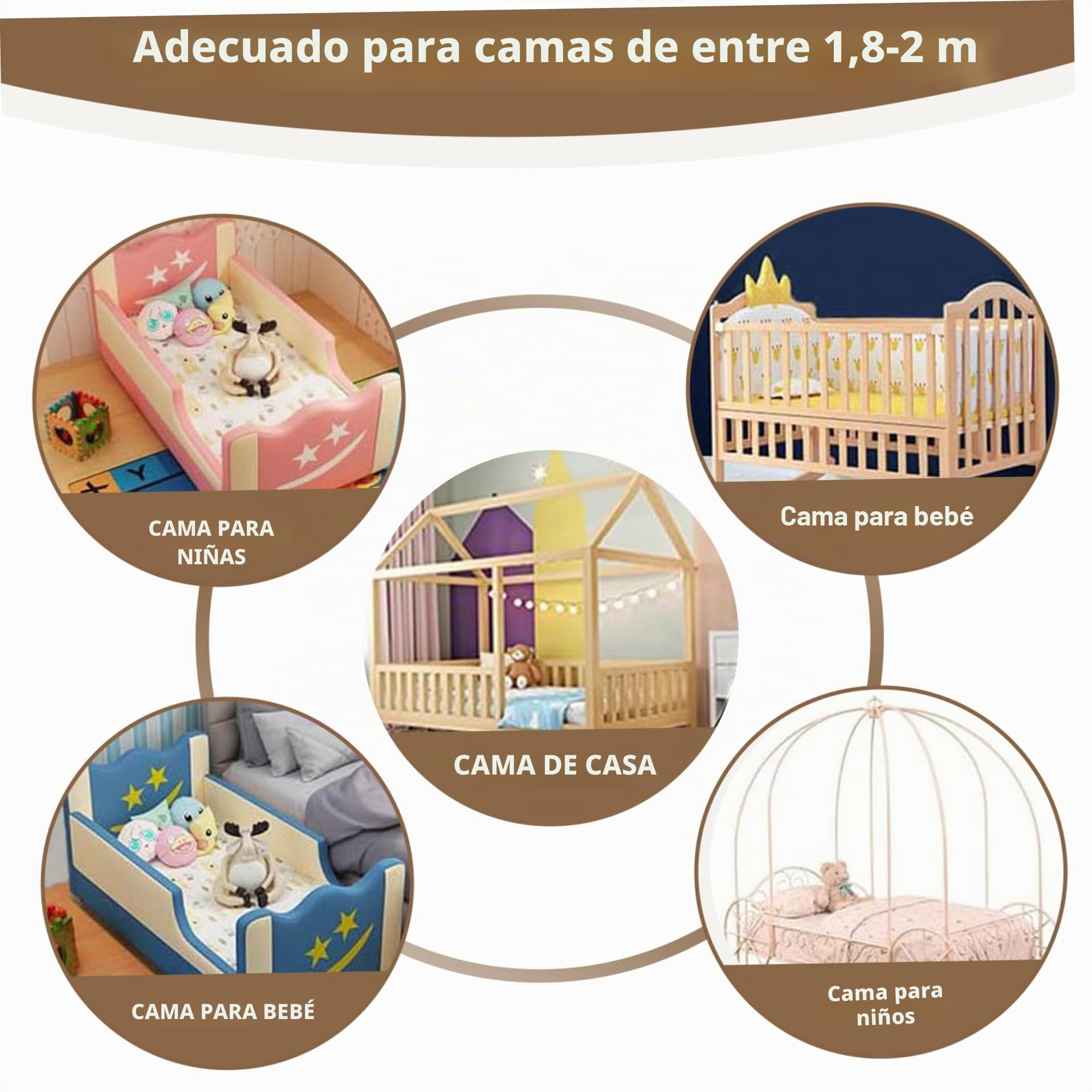 Dosel de Cama con Luces, Dosel de Cama de Princesa para niñas, Neta de Mosquitos Plegable de Domo Extra para niños decoración de Habitaciones para niñas para