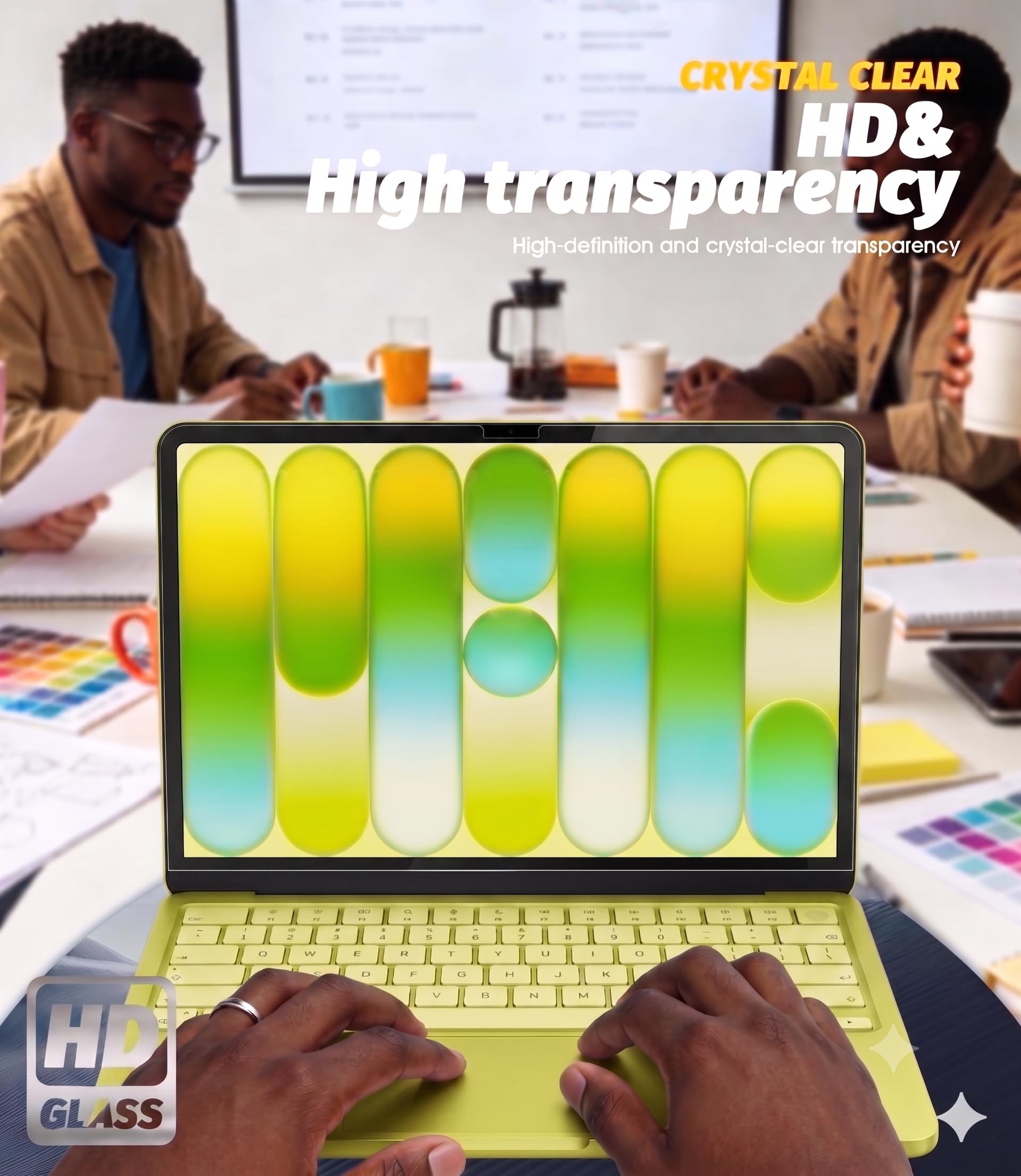 NEWZEROL Verre Trempé Mat Compatible Apple MacBook Neo 2026, Anti-Rayures Haute Définition 9H Protection D'écran