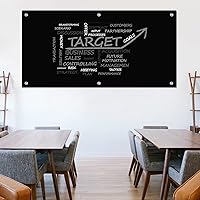 Vista 114 de J&J worldwide Glass Whiteboard Yearly Calendar - 35" X 47" Large Wall Whitrboard - White Board Dry Erase Planner for Wall Home, School, Office