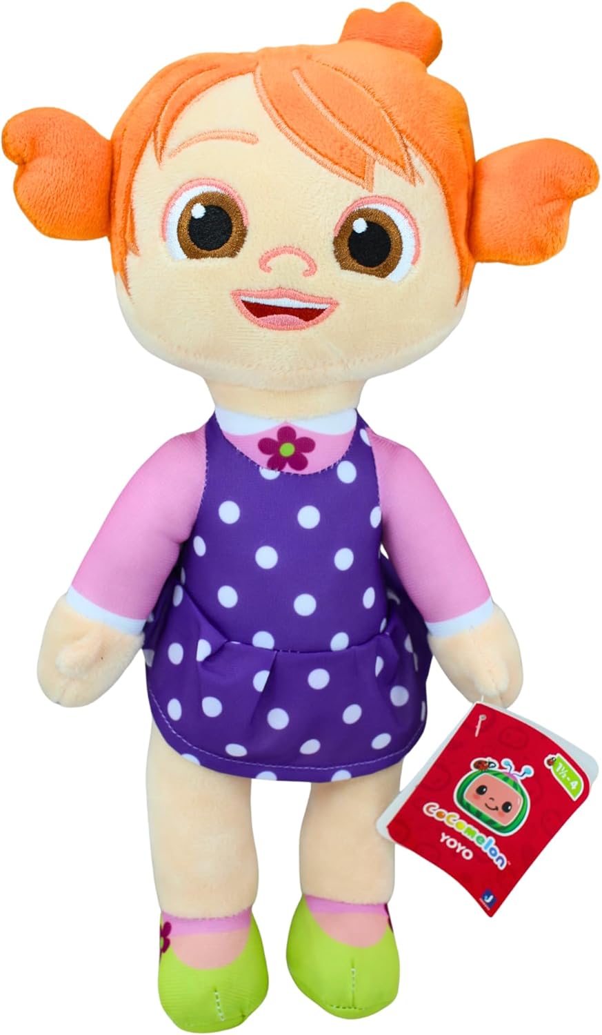 CoComelon - Large 25-35cm Super Soft Gift Quality Embroidered Plush - (YoYo)