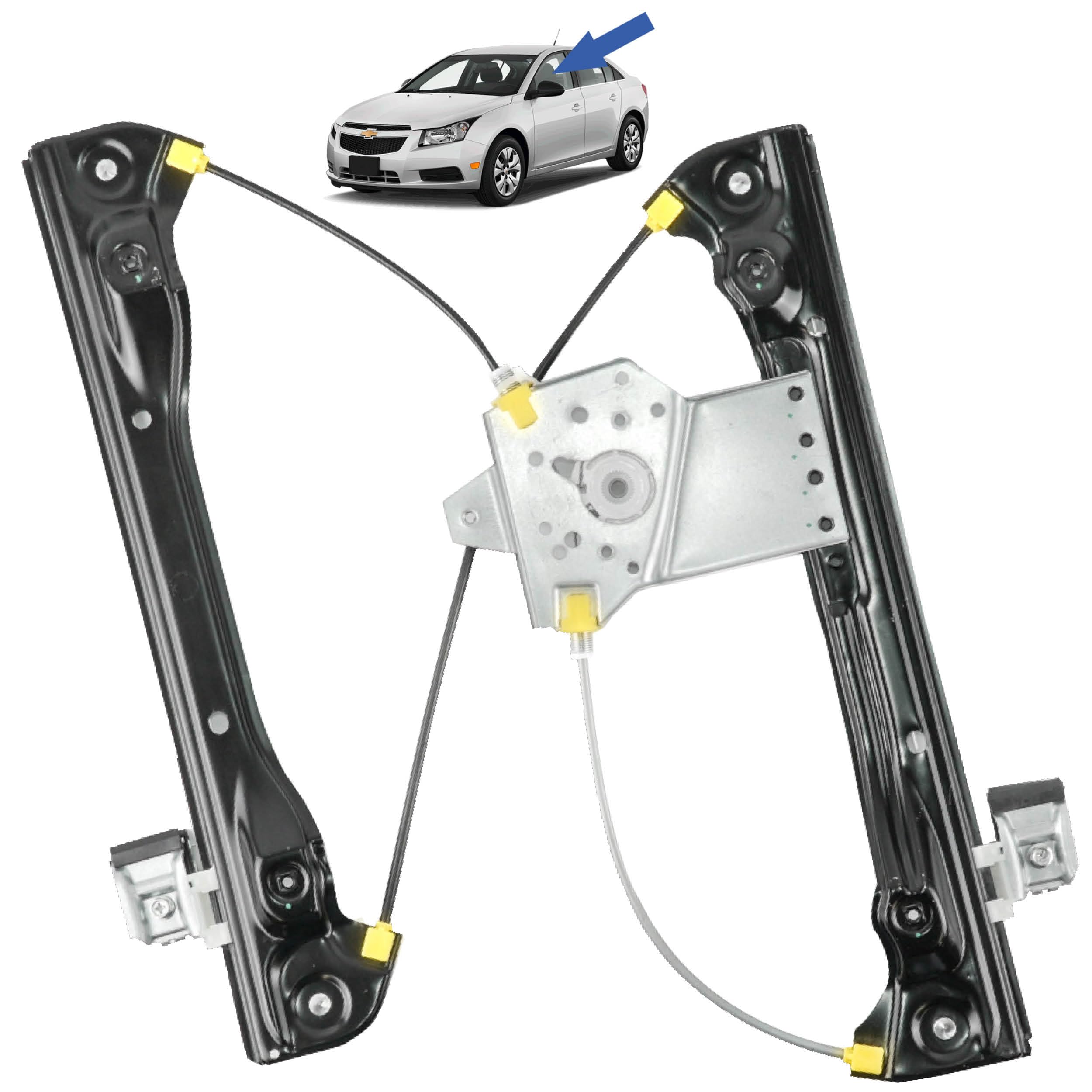 STARKIT PERFORMANCE Alzacristallo compatibile per Chevrolet Cruze (J300, J308) (2008-2017) ALZAVETRO ANTERIORE SINISTRO (guida) 96996226, 95226745
