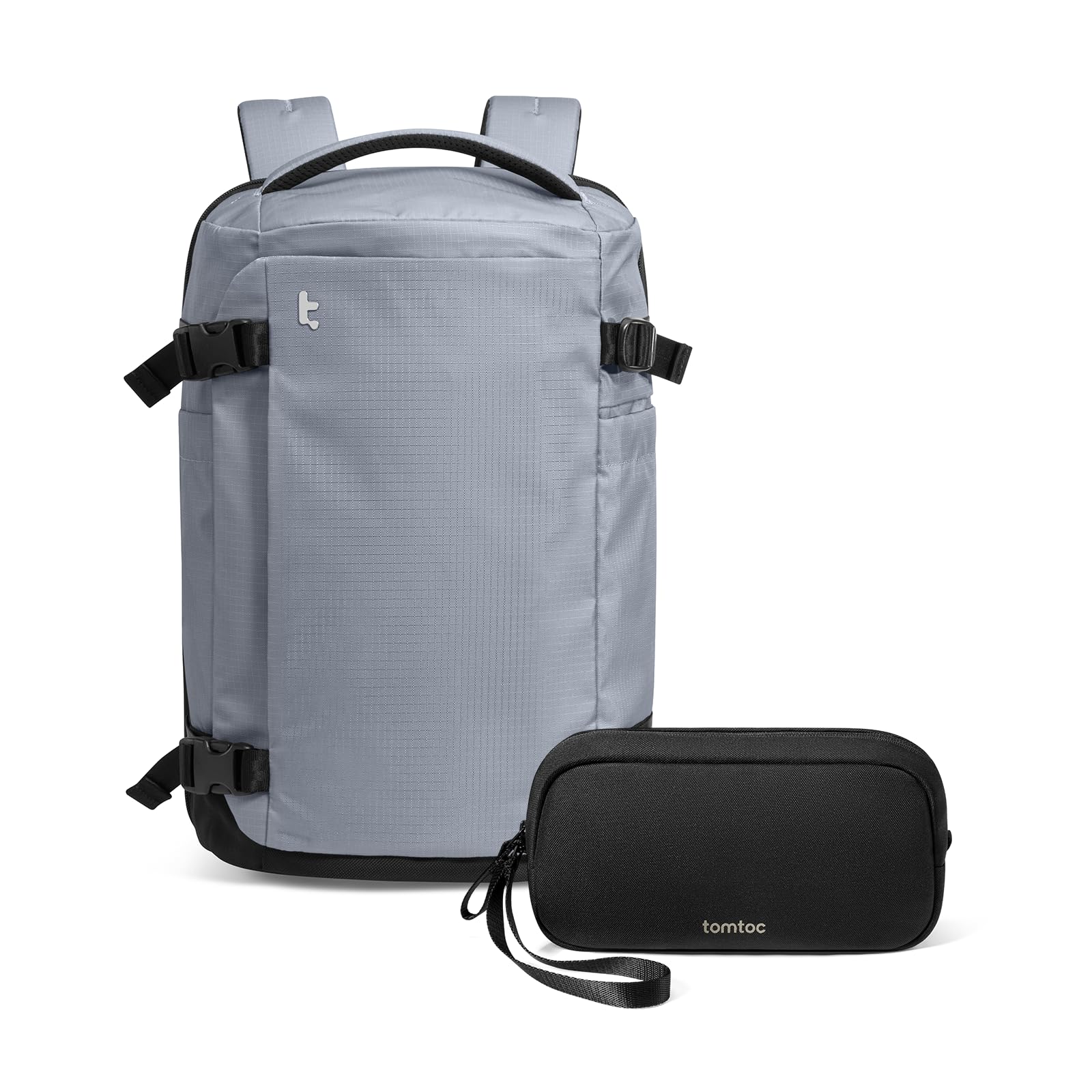 tomtoc Navigator-T66 28L Zaino Viaggio Bagaglio a Mano Light-T12 Borsa Organizer Cavi