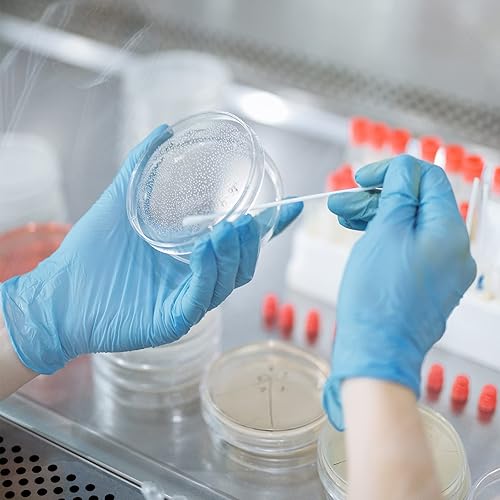 Miniatura 4 de Paquete de 120 platos de Petri de plástico estéril con tapa 3543 x 0591in platos de Petri estériles de laboratorio transparente para proyectos de