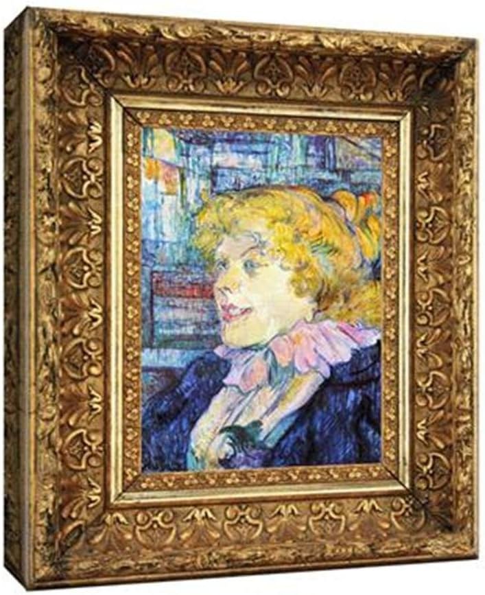 Henri de Toulouse-Lautrec - Portrait of Miss Dolly - Museum Quality Swiss Linen Gallery Wrap